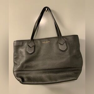 NWT Marc Jacobs New York Black Pebble Leather Tote Bag